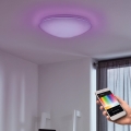 Eglo - Lámpara de techo de pared LED RGB regulable GIRON-C LED/17W/230V