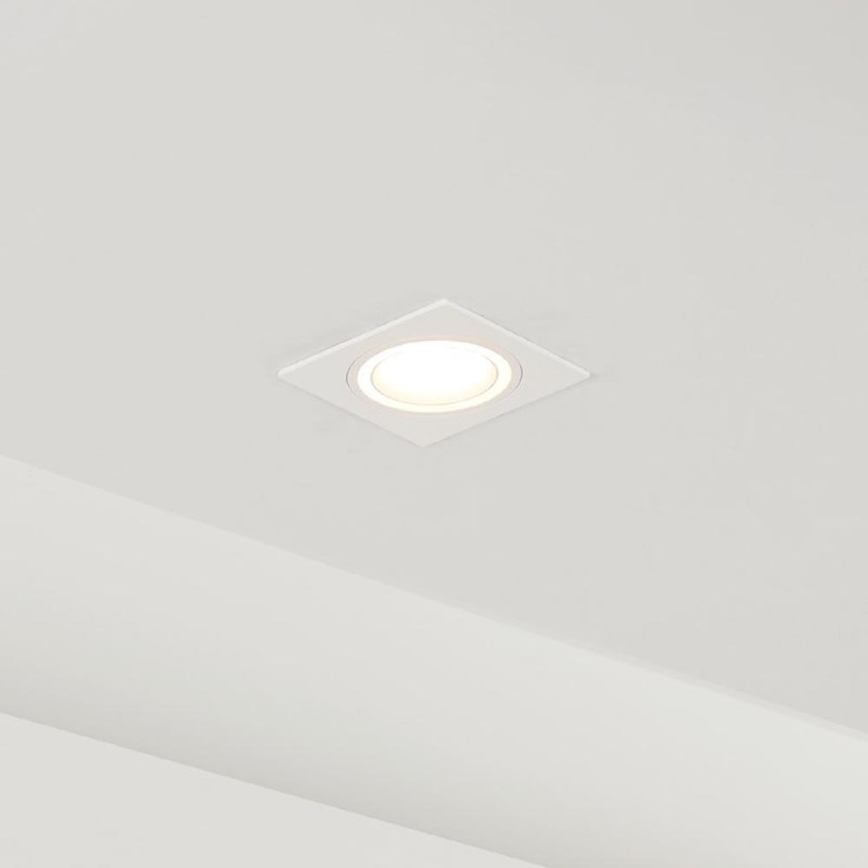 Eglo - Lámpara de techo empotrada 1xGU10/35W/230V blanca