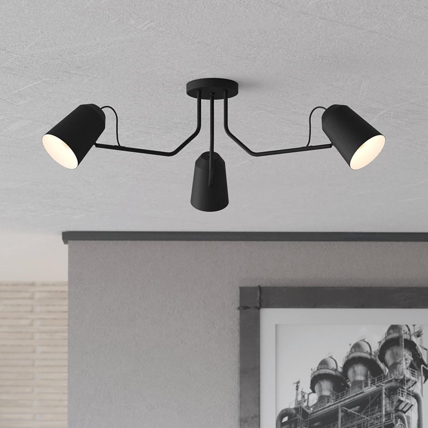Eglo - Lámpara de techo empotrada 3xE27/25W/230V