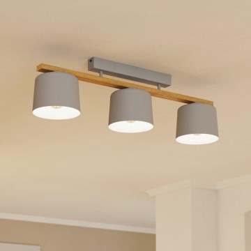 Eglo - Lámpara de techo empotrada 3xE27/40W/230V