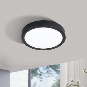 Eglo - Lámpara de techo LED, 16,5 W, 230 V, Ø 21 cm