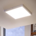 Eglo - Lámpara de techo LED 1xLED/25W/230V blanca cuadrada 2500 lm 40x40 cm
