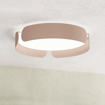 Eglo - Lámpara de techo LED/20W/230V Ø 37 cm marrón