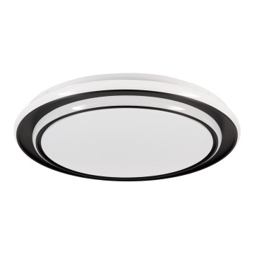 Eglo - Lámpara de techo LED/36W/230V 2700/4000/6500K diámetro 49 cm negra
