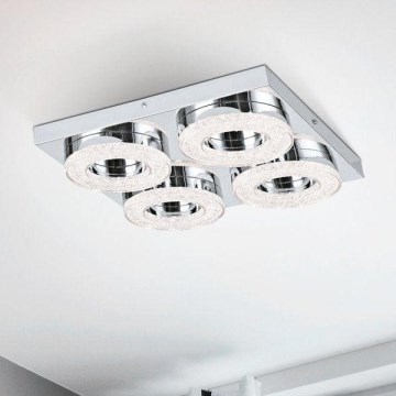 Eglo - Lámpara de techo LED 4xLED/4W/230V