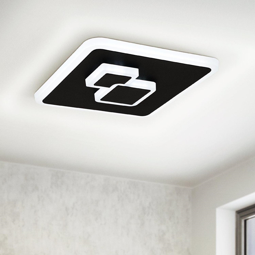 Eglo - Lámpara de techo LED LED/7,8W/230V negra