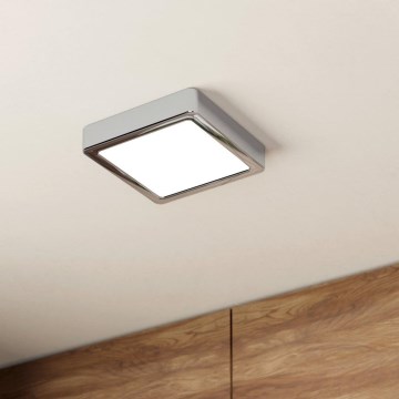 Eglo - Lámpara de techo LED para baño LED/11W/230V IP44 cromo brillante
