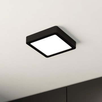 Eglo - Lámpara de techo LED para baño LED/11W/230V IP44 negra