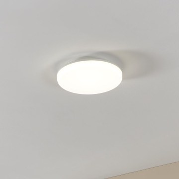 Eglo - Lámpara de techo LED para baño LED/16,5W/230V 2700/4000/6500K Ø 26 cm IP54 blanca