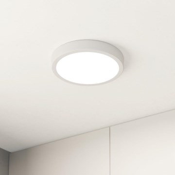 Eglo - Lámpara de techo LED regulable, LED 16,5 W, 230 V, Ø 21 cm