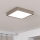 Eglo - Lámpara de techo LED regulable LED/17W/230V cromo mate