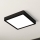 Eglo - Lámpara de techo LED regulable LED/17W/230V negra