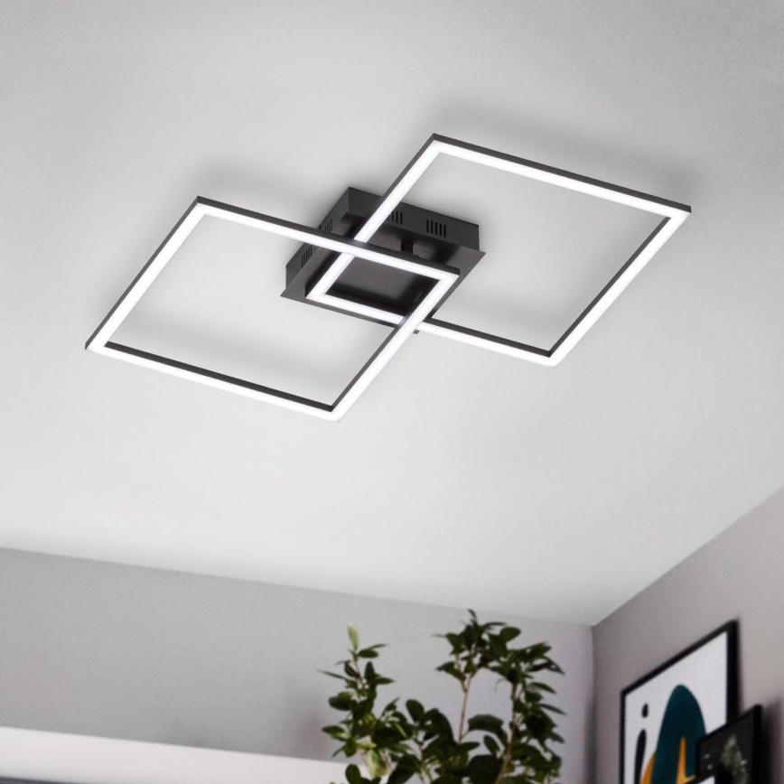 Eglo - Lámpara de techo LED regulable LED/28W/230V 3000-6500K + mando a distancia