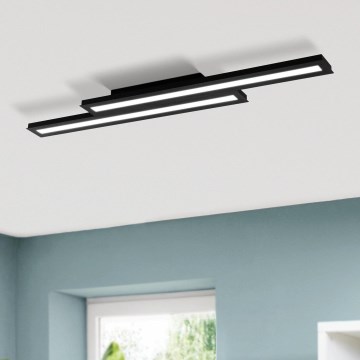 Eglo - Lámpara de techo LED RGB regulable SALITERAS-C 2xLED/10W/230V