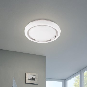 Eglo - Lámpara de techo LED RGBW regulable CAPASSO-C LED/17W/230V