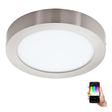 Eglo - Lámpara de techo LED RGBW regulable FUEVA-C LED/21W/230V Bluetooth