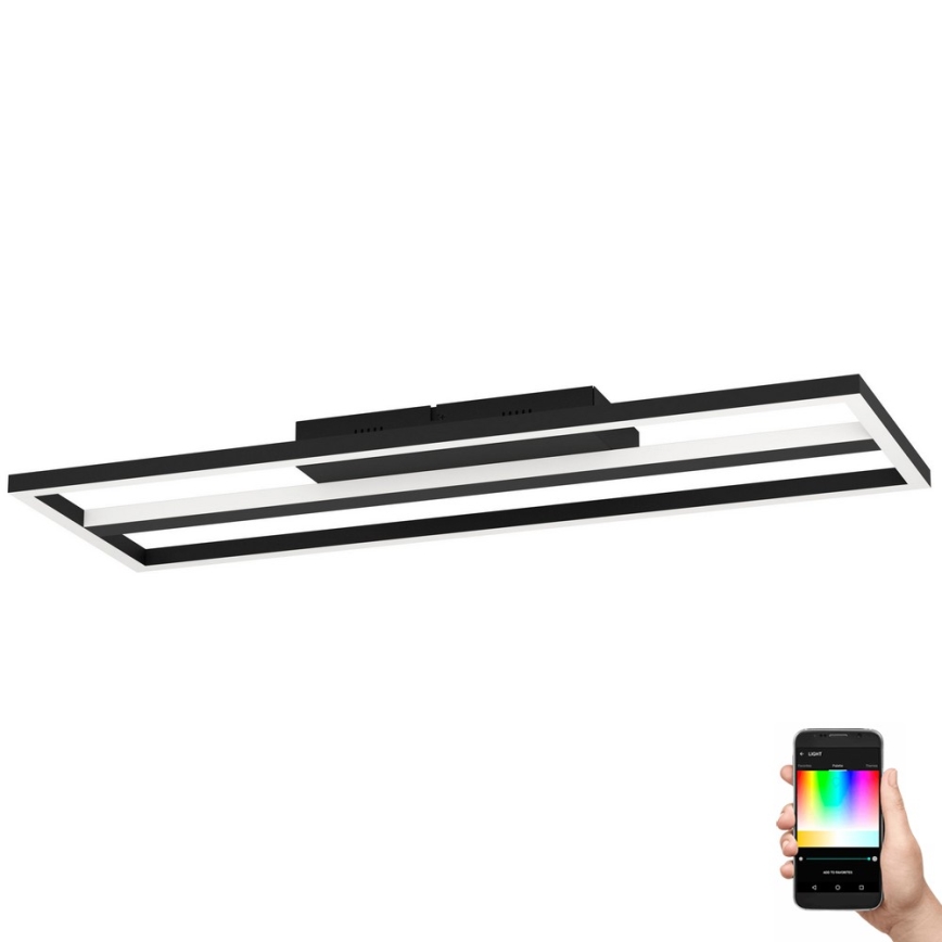 Eglo - Lámpara de techo LED RGBW regulable LED/21W/230V 3000-6500K