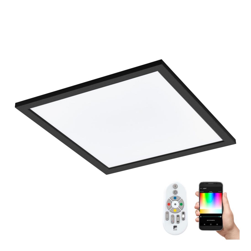 Eglo - Lámpara de techo LED RGBW regulable SALOBRENA-C LED/20W/230V + mando a distancia