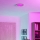 Eglo - Lámpara de techo para baño LED RGBW regulable LED/11,2W/230V 2700-6500K Ø 21,1 cm IP44 cromo mate