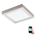 Eglo - Lámpara de techo regulable LED RGBW FUEVA-C LED/15,6W/230V Bluetooth