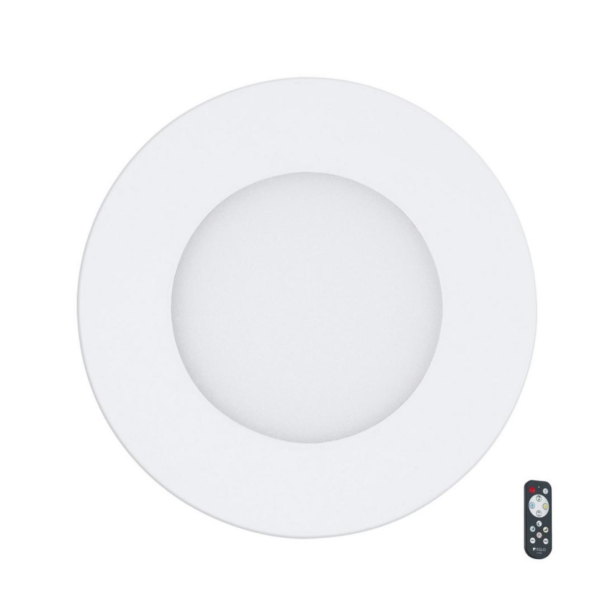 Eglo - Lámpara empotrable LED regulable LED/5W/230V + mando a distancia