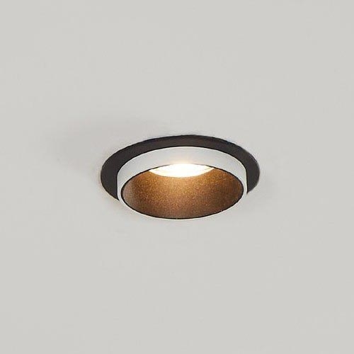 Eglo - Lámpara empotrada 1xGU10/35W/230V antracita/blanco