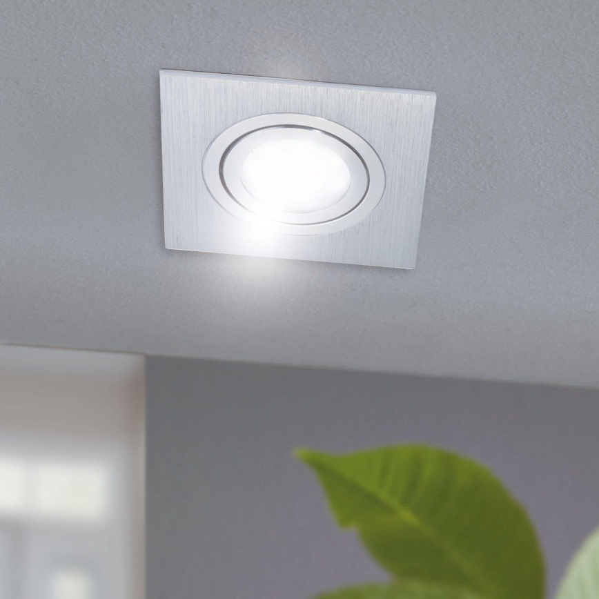 Eglo - Lámpara empotrada LED 1xGU10/5W/230V