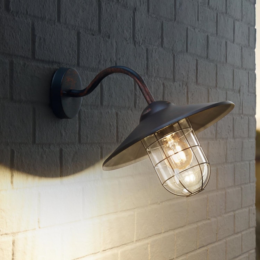 Eglo - Lámpara exterior 1xE27/60W/230V IP44