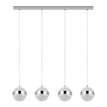 Eglo - Lámpara LED colgante 4xG9/3W/230V