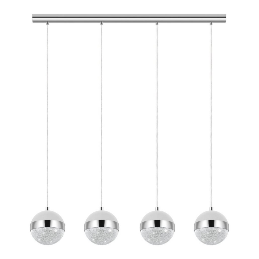 Eglo - Lámpara LED colgante 4xG9/3W/230V
