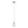 Eglo - Lámpara LED colgante MY CHOICE 1xE14/4W/230V cromo mate/blanco
