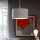 Eglo - Lámpara LED colgante TUNJA 1xE27/60W/230V gris