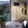 Eglo - Lámpara LED de pie TUNJA 1xE27/60W/230V cromo mate/negro