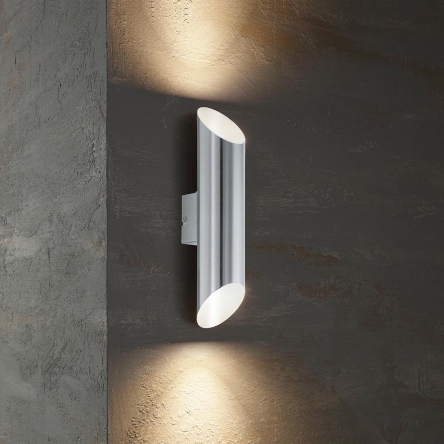 Eglo - Lámpara LED exterior 2xLED/3,7W/230V IP44