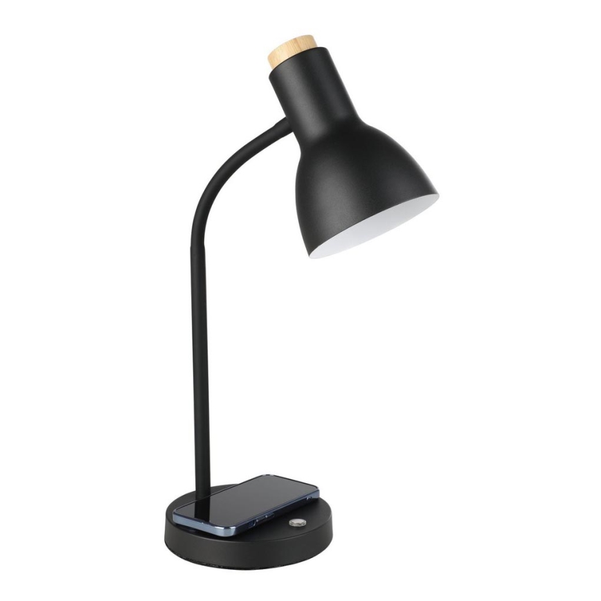 Eglo - Lámpara LED regulable con cargador inalámbrico LED/5,5W/230V