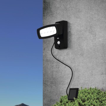 Eglo - Lámpara Solar de Pared con Sensor LED/1,2V 600 mAh IP44