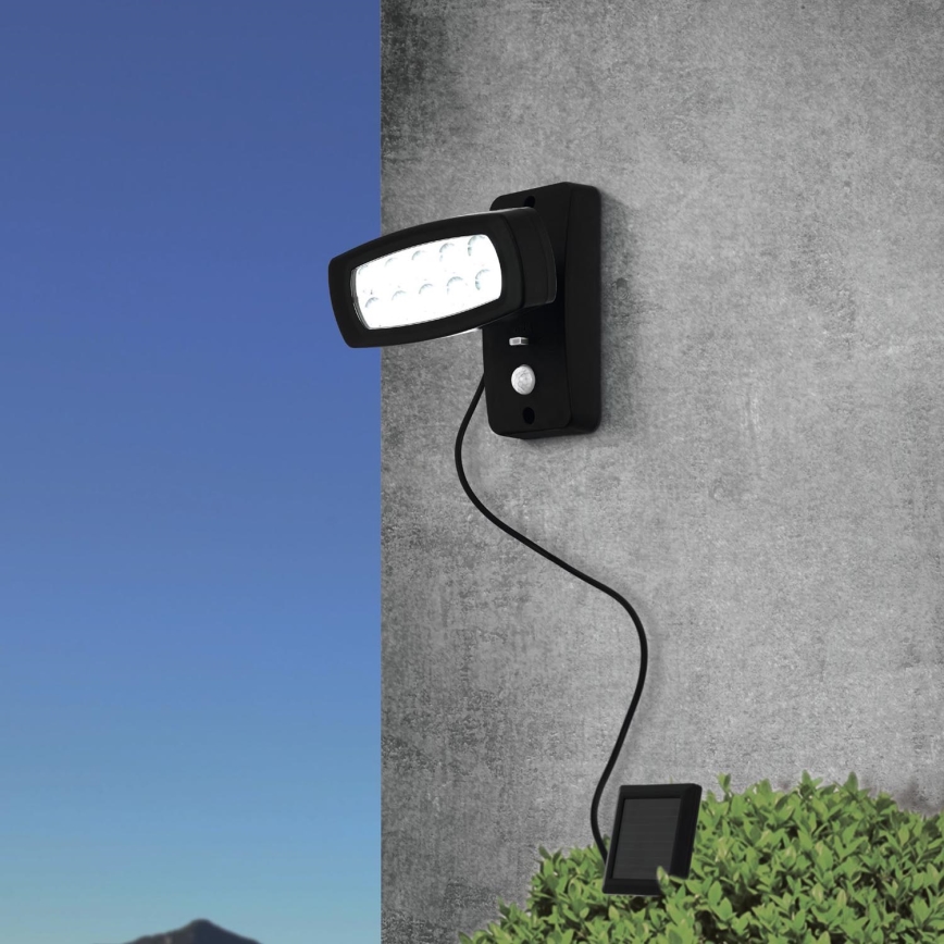 Eglo - Lámpara Solar de Pared con Sensor LED/1,2V 600 mAh IP44