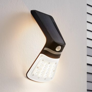Eglo - Lámpara solar LED con sensor LED/2W/3,7V 1200 mAh IP44