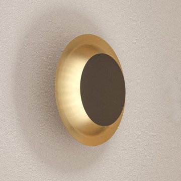 Eglo - LED Aplique de pared LED/11W/230V dorado/negro