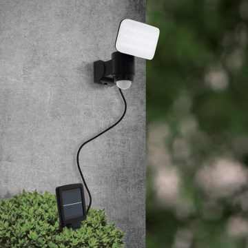 Eglo - LED Aplique solar con sensor LED/3,7V 1800 mAh IP44