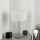 Eglo - LED Lámpara de mesa TUNJA 1xE27/60W/230V 38,5 cm cromo mate/blanco
