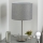 Eglo - LED Lámpara de mesa TUNJA 1xE27/60W/230V 38,5 cm cromo mate/gris