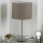 Eglo - LED Lámpara de mesa TUNJA 1xE27/60W/230V 38,5 cm cromo mate/taupe