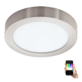 Eglo - LED RGBW Plafón regulable FUEVA-C LED/15,6W/230V Bluetooth