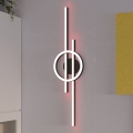 Eglo - LED RGBW Plafón regulable LED/23,5W/230V 2700-6500K negro + mando a distancia