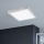 Eglo - Luminaria de techo LED 1xLED/25W/230V, plateada, cuadrada 40x40 cm
