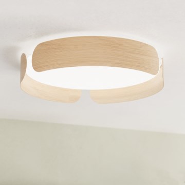 Eglo - Luminaria de techo LED/20W/230V Ø 37 cm beige