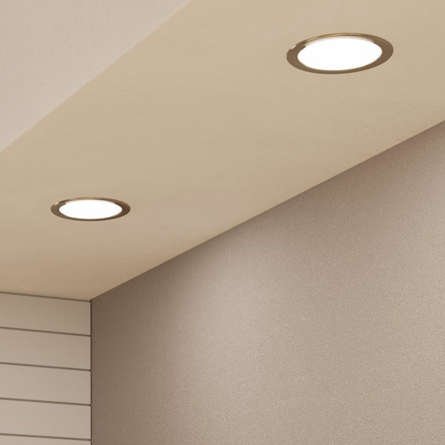 Eglo - Luminaria empotrable LED, 10,5 W, 230 V, Ø 16,6 cm
