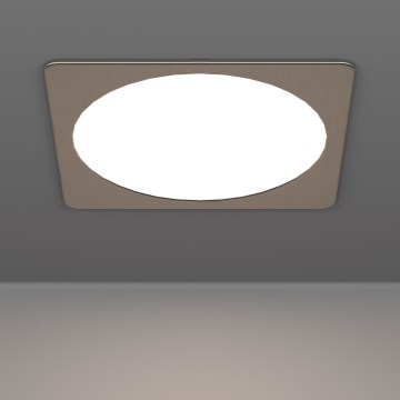 Eglo - Luminaria empotrable LED/18,5W/230V 2700/4000/6500K 21,6x21,6 cm cromo mate