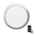 Eglo - Luminaria empotrable LED regulable para baño, 16,5 W, 230 V, IP44, ZigBee, diámetro 21,6 cm